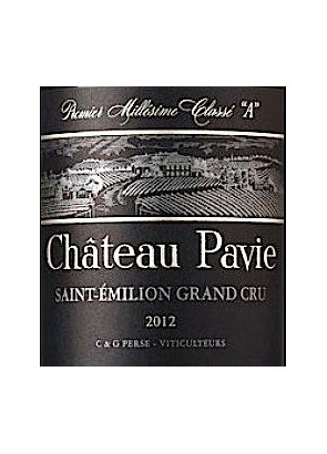 Primeurs Ch Pavie 2020