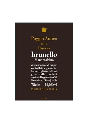 Poggio Antico Brunello Riserva